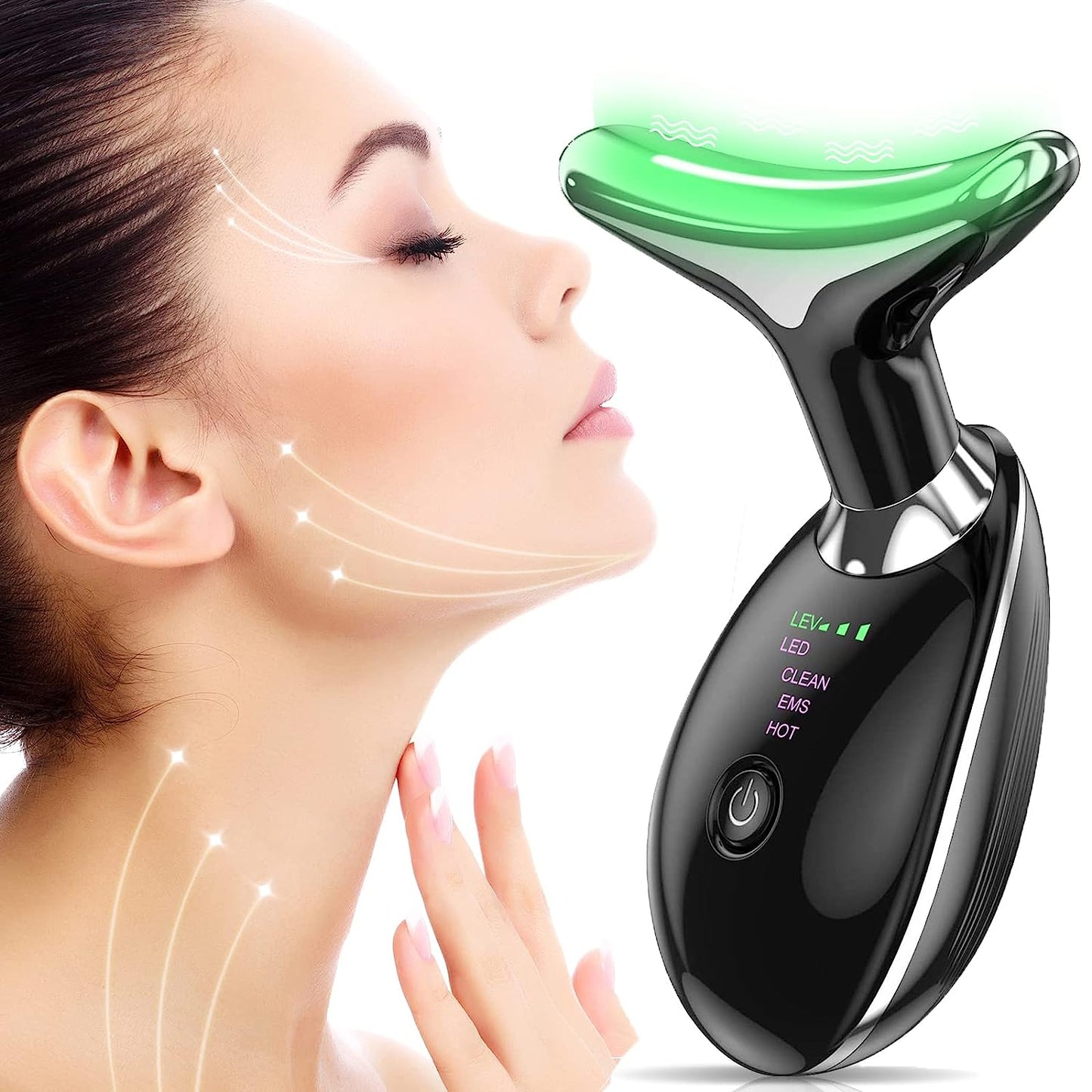 MASSAGEADOR LED💆♀️ (Recarregável⚡)