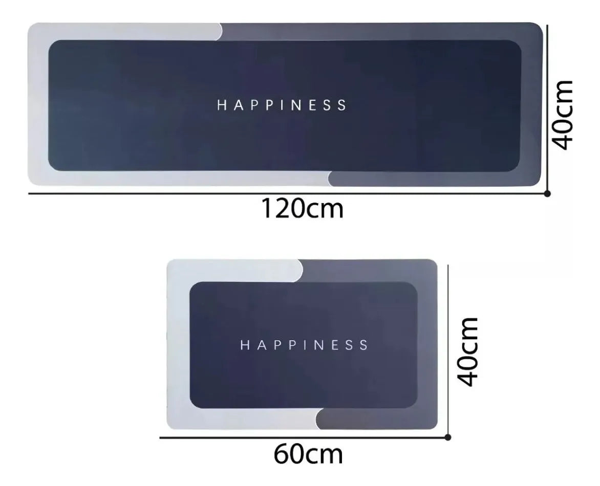 Alfombras Ultra Absorbentes x 2 Unds