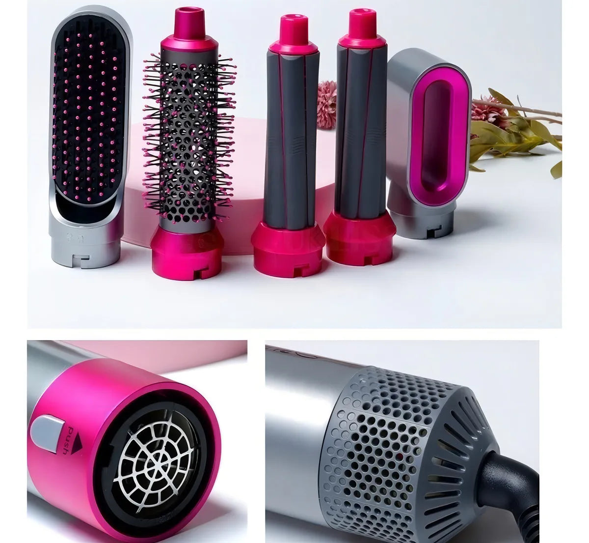 AirStyler™ 5 en 1 Cepillo Eléctrico Secador