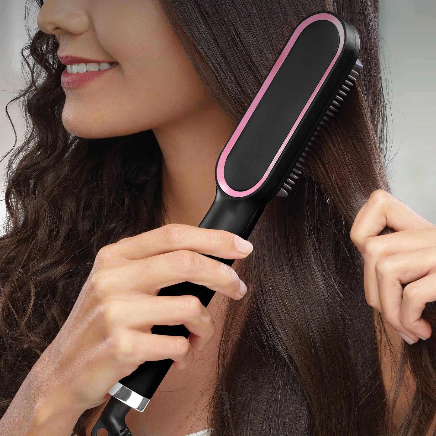 LissBrush™ Pro 💎 Escova Alisadora Instantânea