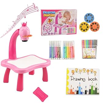 Escritorio Proyector de Dibujo para Niños