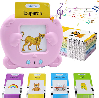 Juguete Montessori Tarjetas de Sonido 224 Palabras
