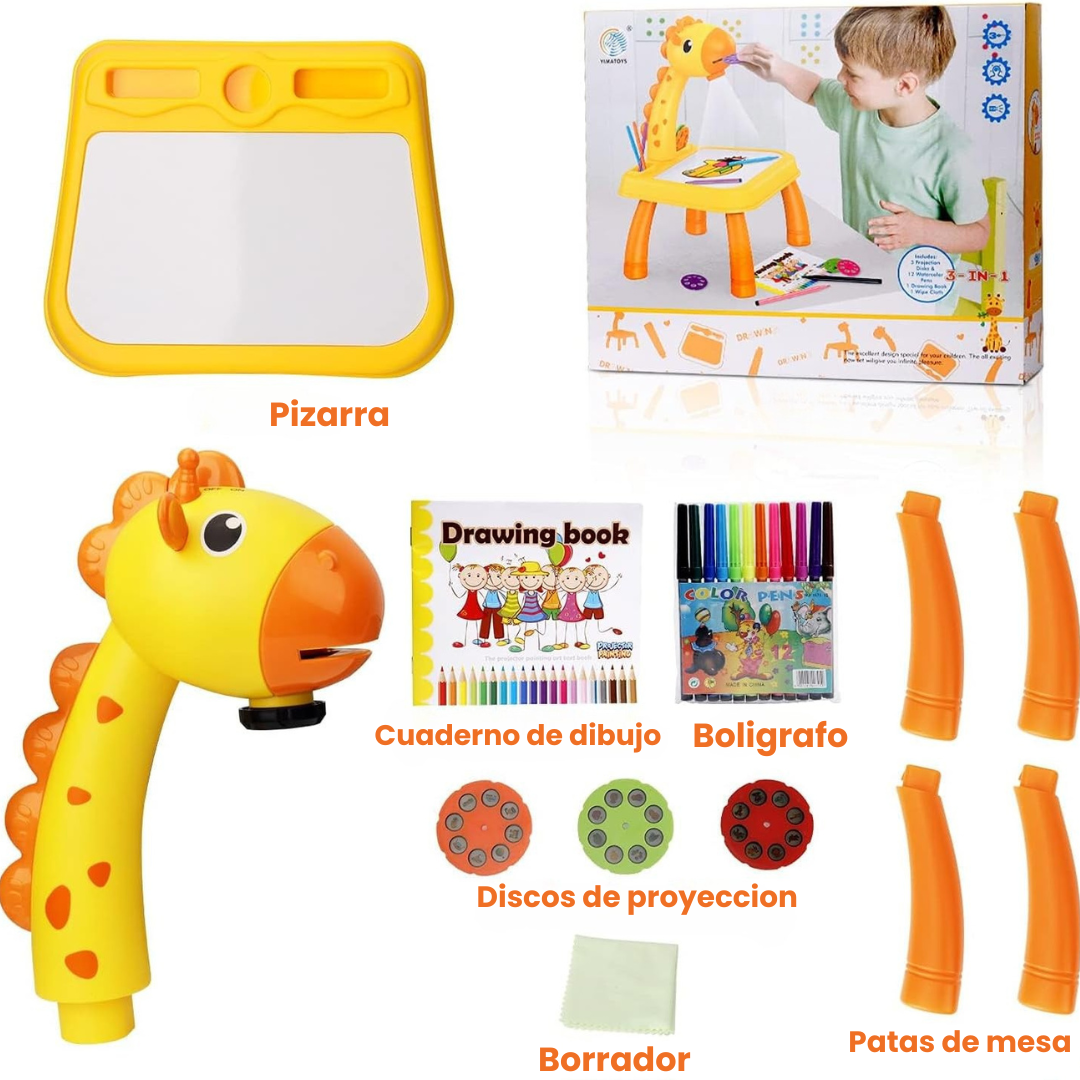 Escritorio Proyector de Dibujo para Niños