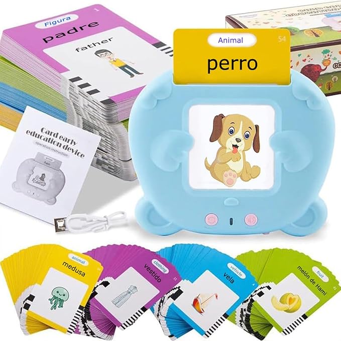 Juguete Montessori Tarjetas de Sonido 224 Palabras