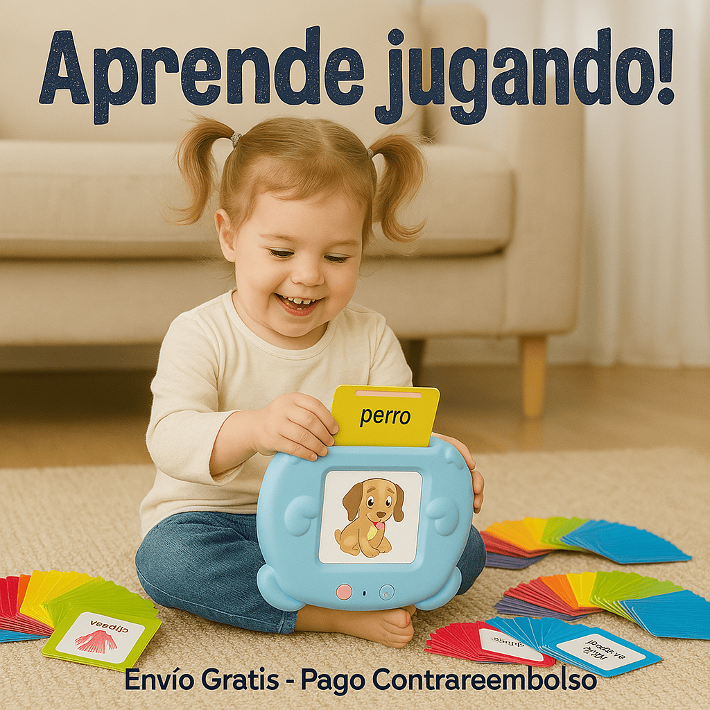 Juguete Montessori Tarjetas de Sonido 224 Palabras