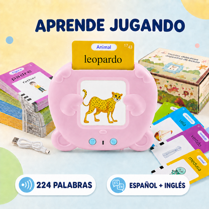 Lector Educativo Bilingüe con Sonidos 224 Palabras 🎧