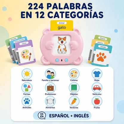 Lector Educativo Bilingüe con Sonidos 224 Palabras 🎧