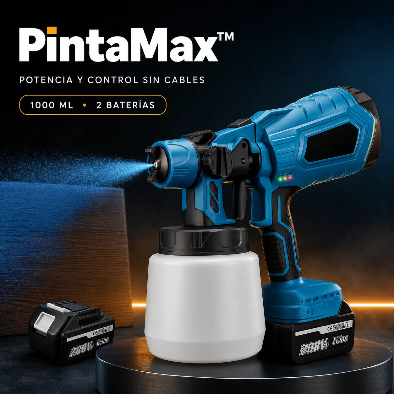 PintaMax™ Pistola para Pintar Inalambrica 400W