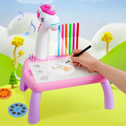 Escritorio Proyector de Dibujo para Niños